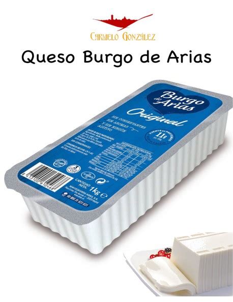 COMPRAR QUESO DE Burgo De Arias Receta Original Barra 1 Kilo