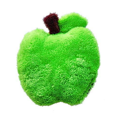 Cycle Dog Duraplush Apple Dog Toy - Green | BaxterBoo