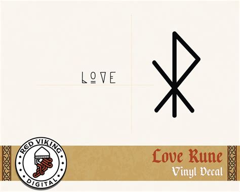 Embrace the Power of the Norse Gods With Viking bind Rune of love Vinyl ...