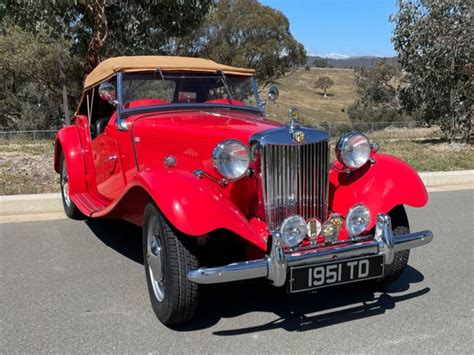 1951 MG TD 2022 Shannons Club Online Show Shine