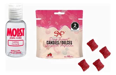 Lubrigel 2 Dulce Anestesia Deep Throat Anestesia Anal Moist Fresa Meses sin interés