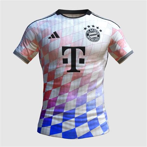 Bayern München Away Lozenges FIFA Kit Creator Showcase