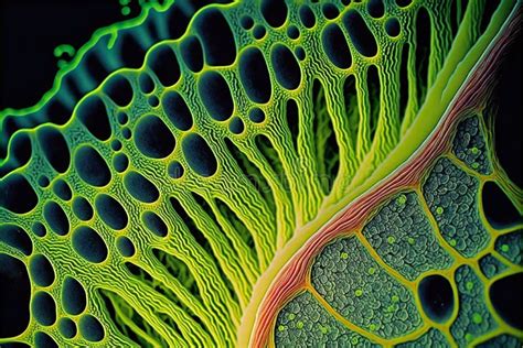 Plant Tissue Structure Section Tissue Of Stem Plant Digital