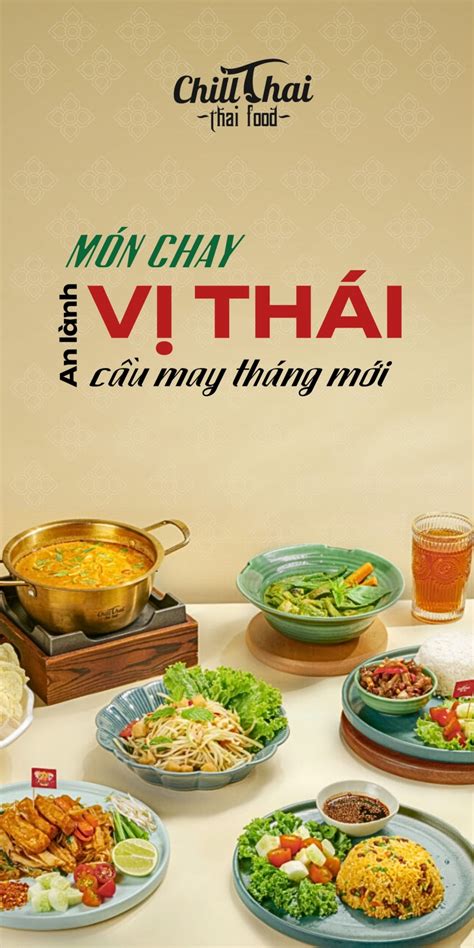 Menu Chay VỊ ThÁi Thanh ĐẠm Ngon ChuẨn VỊ Chillthai