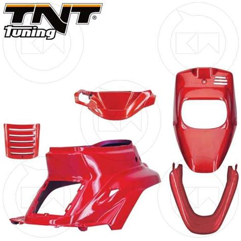 KIT CARENE 5 PEZZI CARENA ROSSO RACING MBK BOOSTER SPIRIT YAMAHA BW S