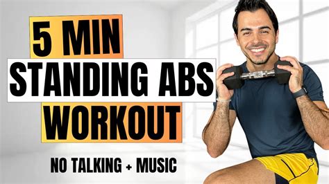 Quick And Effective 5 Minute Standing Abs Workout For A Flatter