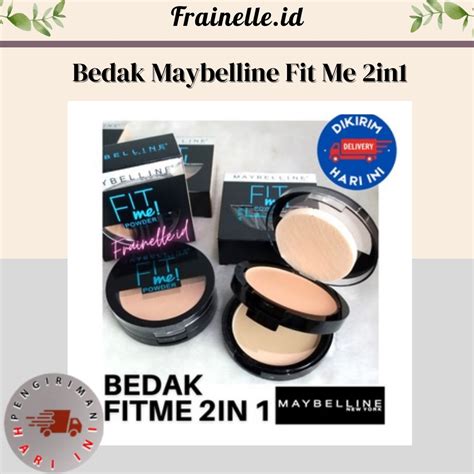 Jual New Bedak Maybelline Fit Me In Plus Kaca Shopee Indonesia