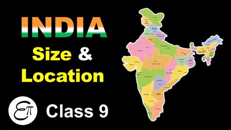 INDIA Size And Location Full Chapter In HINDI For Class 9