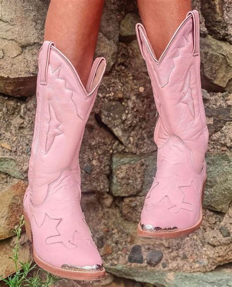 Texas Cowgirl Boots Candy Pink — Tanah Folk