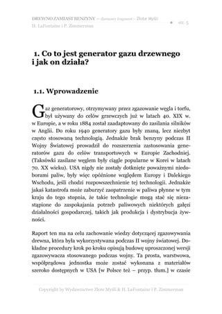 Drewno Zamiast Benzyny Pdf