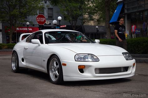 White Mkiv Toyota Supra Benlevy