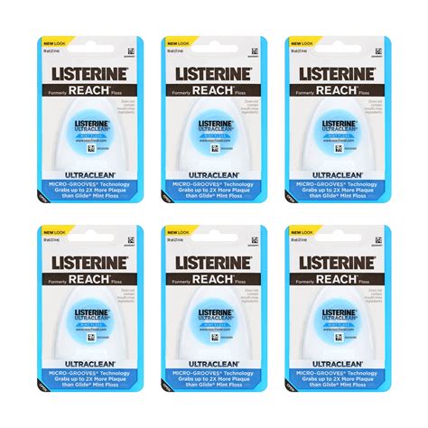 LISTERINE ULTRACLEAN FLOSS 6-30YD - Walmart.com