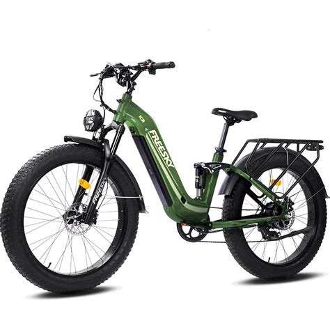 FREESKY Step Thru Electric Bike For Adults 750W BAFANG Motor 48V 20AH