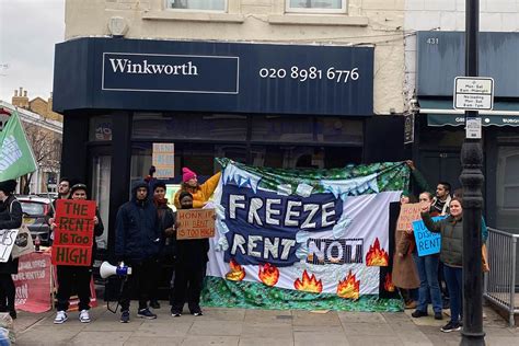 Bow Residents Protest Against Rent Increases Roman Road LDN