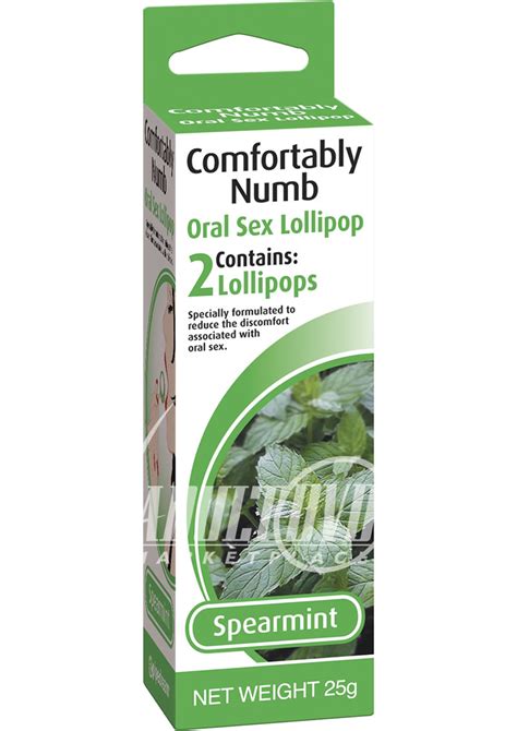 Comfortably Numb Lolli Spearmint 2 Box Sex Toy Pipedream Products Inc