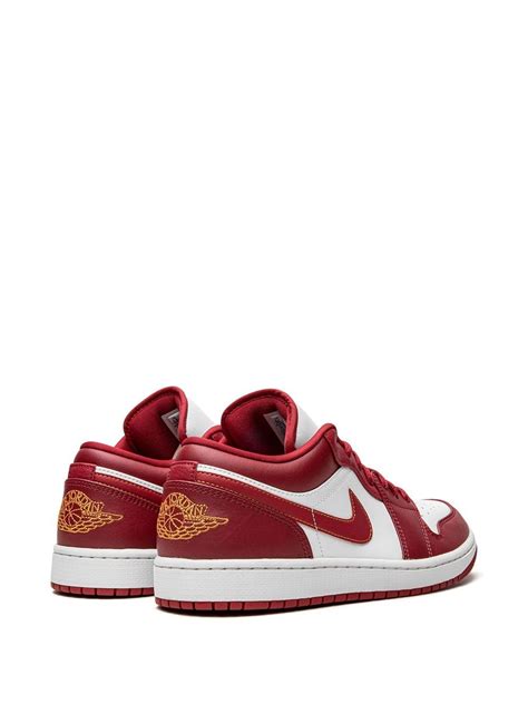 Jordan Jordan 1 Low Cardinal Red Sneakers Farfetch