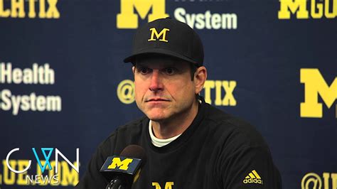 Jim Harbaugh Press Conference 11 28 2015 Michigan Vs Ohio State