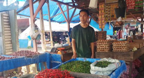 Pasokan Menipis Harga Cabai Rawit Di PBU Meulaboh Merangkak Naik