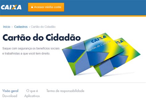 Cartão Cidadão como solicitar para que serve como usar senha