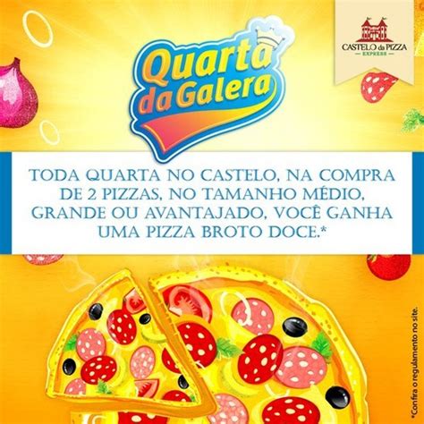 Menu at Castelo da Pizza pizzeria Blumenau R São Paulo 1360