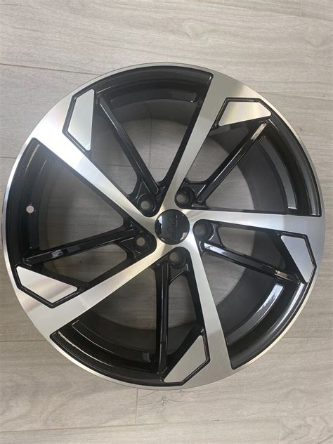 19 Toyota RAV4 Black Machined Wheels Rims Gloss Black 2018 2019 2020