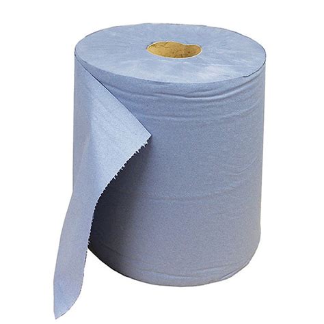 Prodec Centre Feed Blue Roll Paper Towel Cleaning Drying Tissue 150m