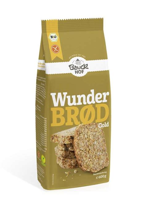 Glutenfreies Bio Wunderbrot Gold Von Bauck Hier Kaufen