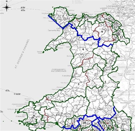 The Ramblings Of Matt King Constituency Boundaries In Wales