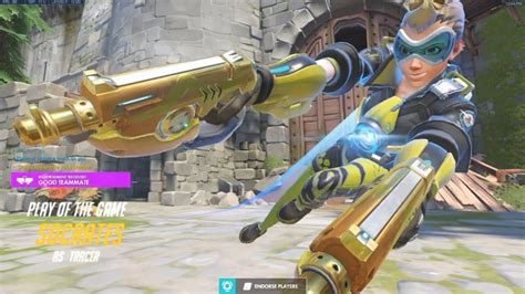 Overwatch This Is How Tracer God Kabaji Plays Potg Youtube