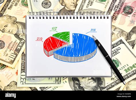 notebook  chart stock photo alamy
