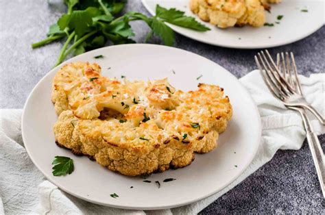 Easy Oven Roasted Cauliflower Steak Marathons And Motivation