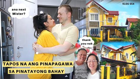 SIMPLE LANG ANG PINAGAWA SA BAHAY SA PROBINSYA BASTA MASAYA ANG PAMILYA