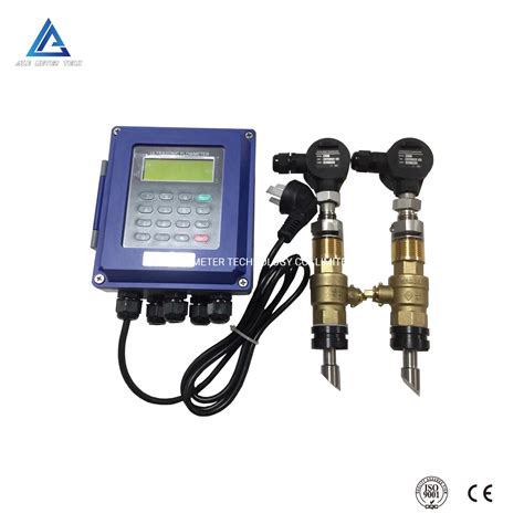 RS485 Modbus Insertion Ultrasonic Sewage Flowmeter Wall Mounted