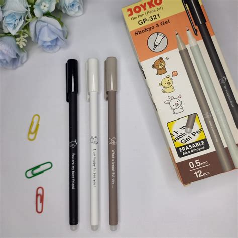 Jual Gp Erase Gel Pen Pulpen Joyko Gel Hapus Shokyo Gp Mm