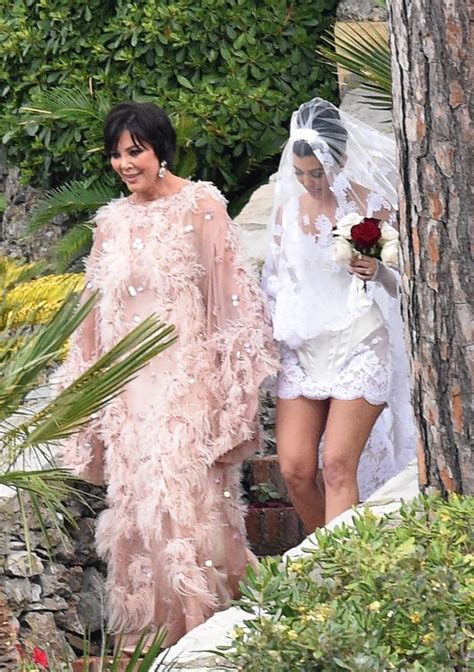 Kourtney Kardashian Wedding Dresses