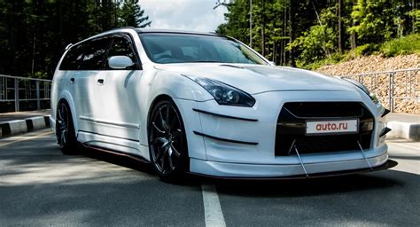 This Nissan Stagea Is Pretending To Be An R35 GT-R Super Wagon | Carscoops