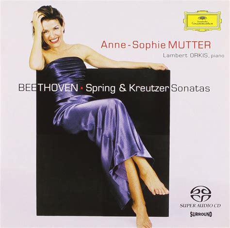 Beethoven Sonates Pour Violon Format Sacd Hybride Mutter Anne