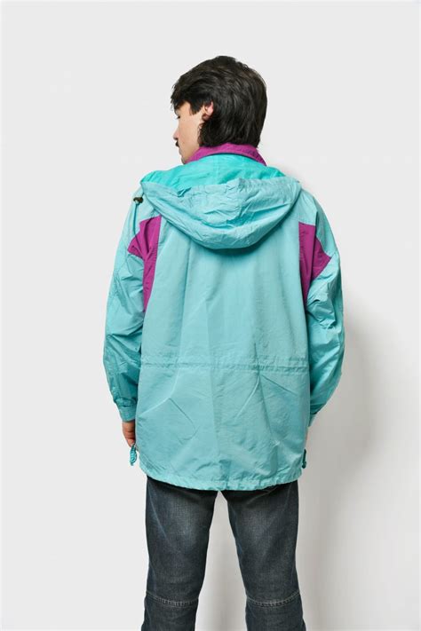 Windbreaker Jacket 90s Vintage Clothing Online Store Hot Milk