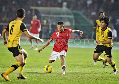 MALAYSIA VS INDONESIA | ANTARA Foto