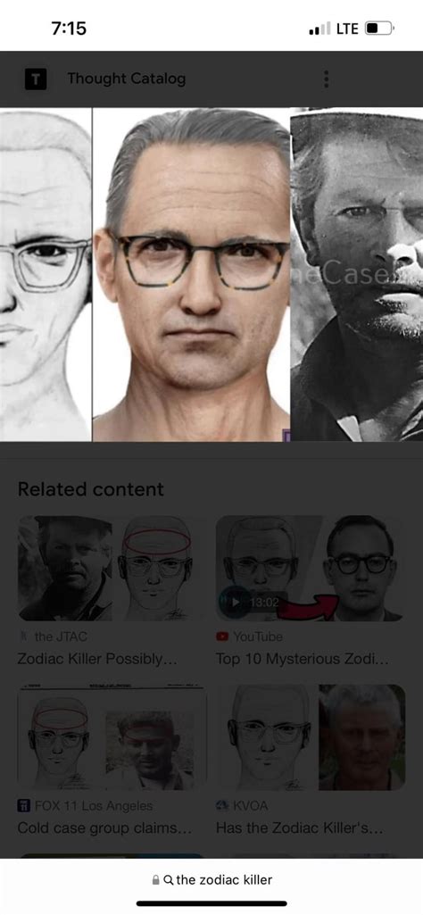 What Do You All Think About Gary Francis Post As A Potential Zodiac