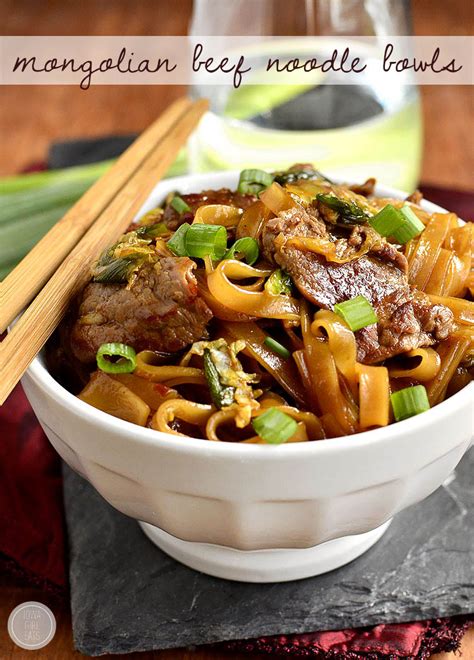 Mongolian Beef Noodle Bowls Iowa Girl Eats