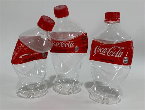 Empty Coke Plastic Bottle