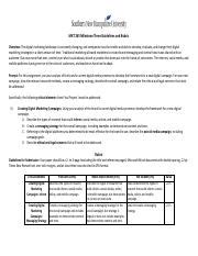 MKT 265 Milestone Three Guidelines And Rubric Pdf MKT 265 Milestone