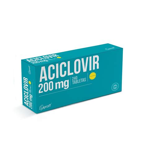 Aciclovir Mg Tabletas Lp Farmaster Droguer As