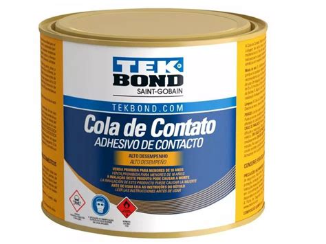 Cola De Contato Tekbond Lata G Tek Bond Cola De Contato