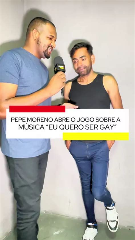 Pepe Moreno Virou Gay Pepe Moreno Fala Da M Sica Kwai