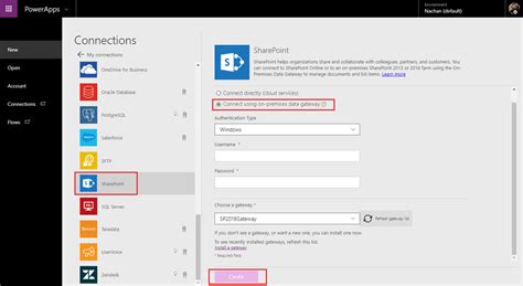 Sharepoint 2019 Powerapps Integration