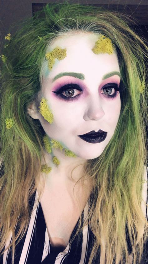 Beetlejuice Face Makeup