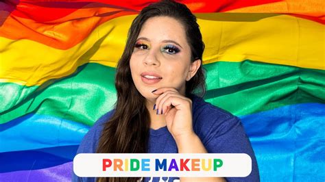 Rainbow Pride Makeup Tutorial Embracing Color And Love Youtube