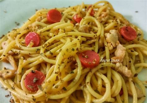 Resep Spaghetti Aglio E Olio Oleh Tutie Ichwani Cookpad